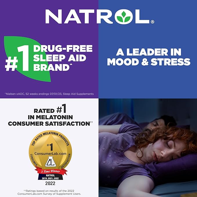 Natrol Kids Fast Dissolve Melatonin 1 mg, Dietary Supplement for Restful Sleep, Sleep Tablets for Kids, 30 Strawberry-Flavored Melatonin Tablets, 30 Day Supply