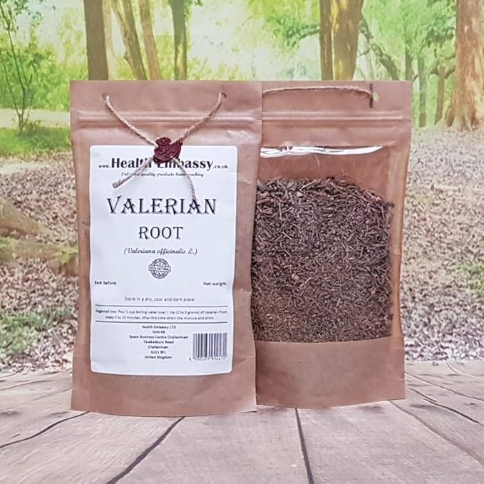 Health Embassy Valerian Root | Valeriana Officinalis L | 100% Natural (100g)