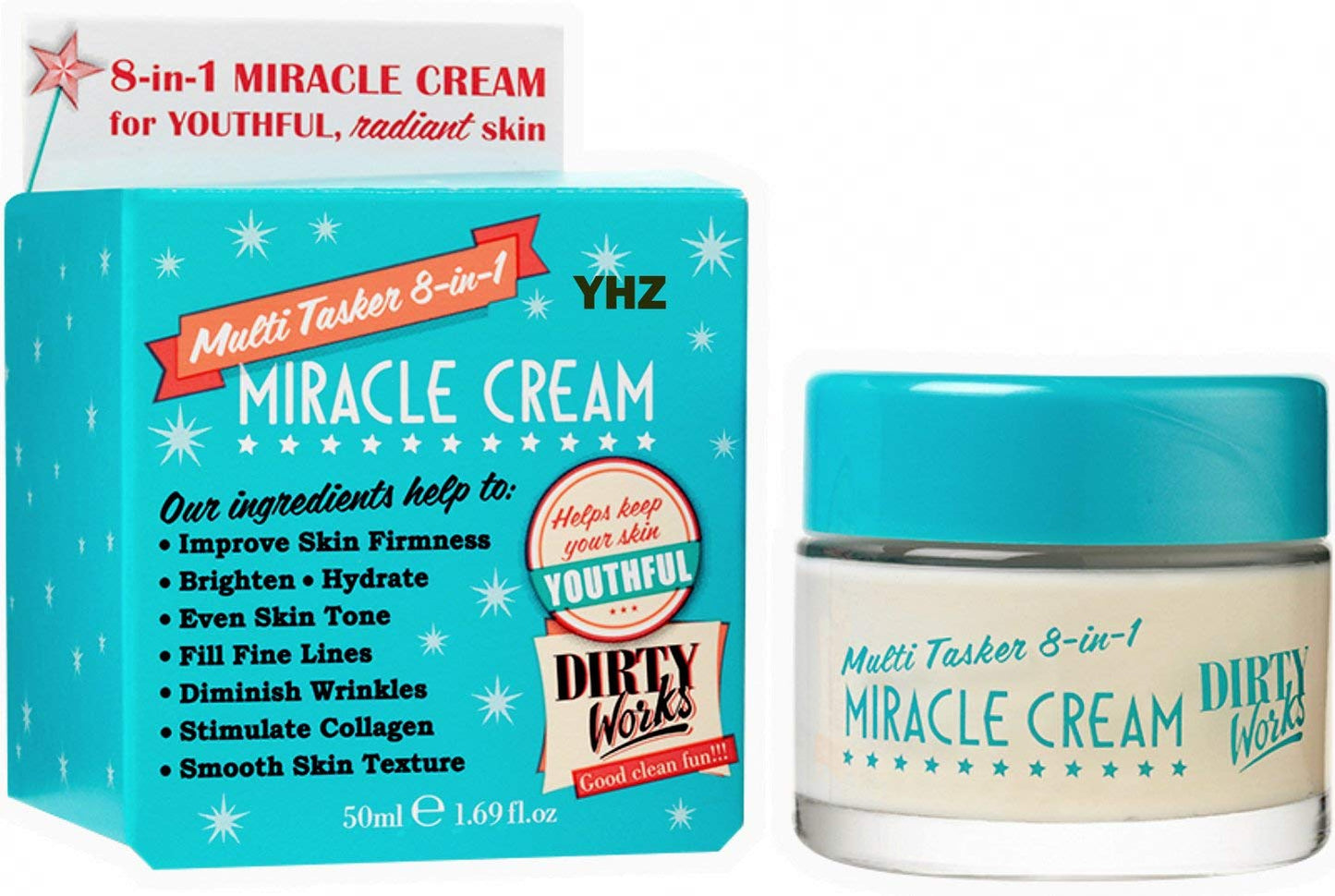 Dirty Works Multi Tasker 8 In 1 Miracle Cream 50M