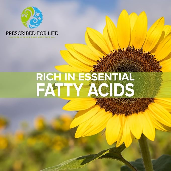 Prescribed For Life Sunflower Lecithin Powder, Unbleached, Gluten Free, Vegan, Non GMO, Soy Free, Kosher, Naturally Rich in Choline & Essential Fatty Acids (5kg / 11lb)