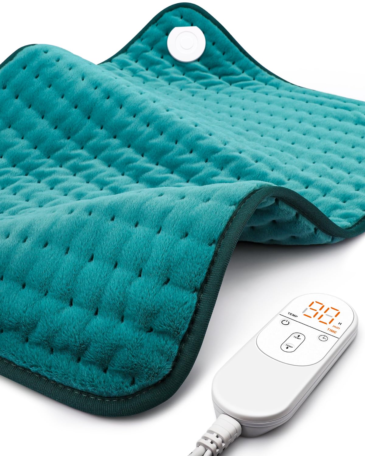 Heating Pad for Back Pain Relief with 6 Heat Settings, 4 Auto-Off, Gifts for Women Mom Men Dad, Electric Heating Pads for Cramps/Abdomen/Waist/Shoulder, Moist Dry Heat Options, 12" x 24"
