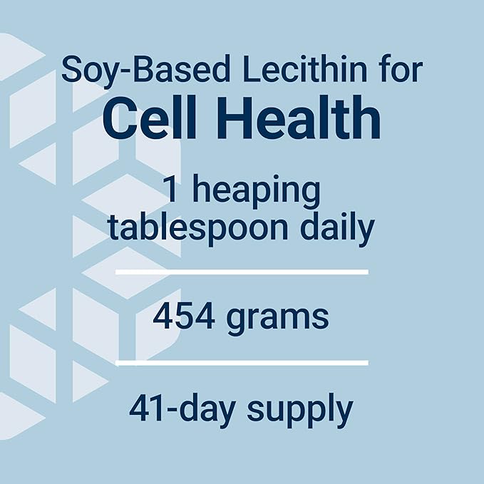 Life Extension Lecithin, Promotes Healthy Cell Structure and Function in The Brain, Gluten Free, Non-GMO, Vegetarian, 454 Grams
