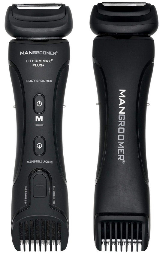 Mangroomer Lithium Max Plus Body Groomer, Ball Groomer, Body Trimmer, Electric Groin Hair Trimmer With Free Bonus Foil Included