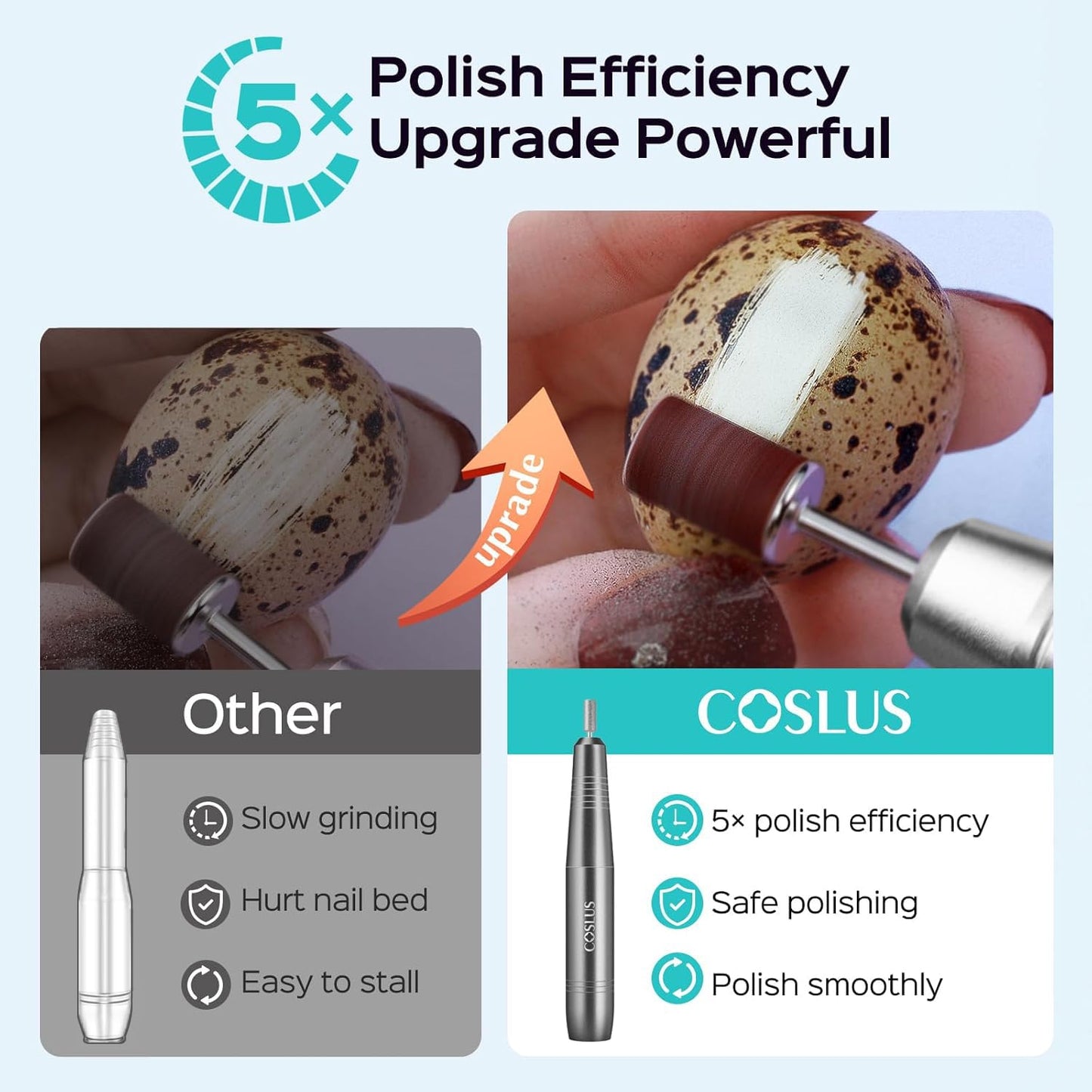 Professional Electric Nail Drill Kit | Portable Acrylic & Gel Nail File