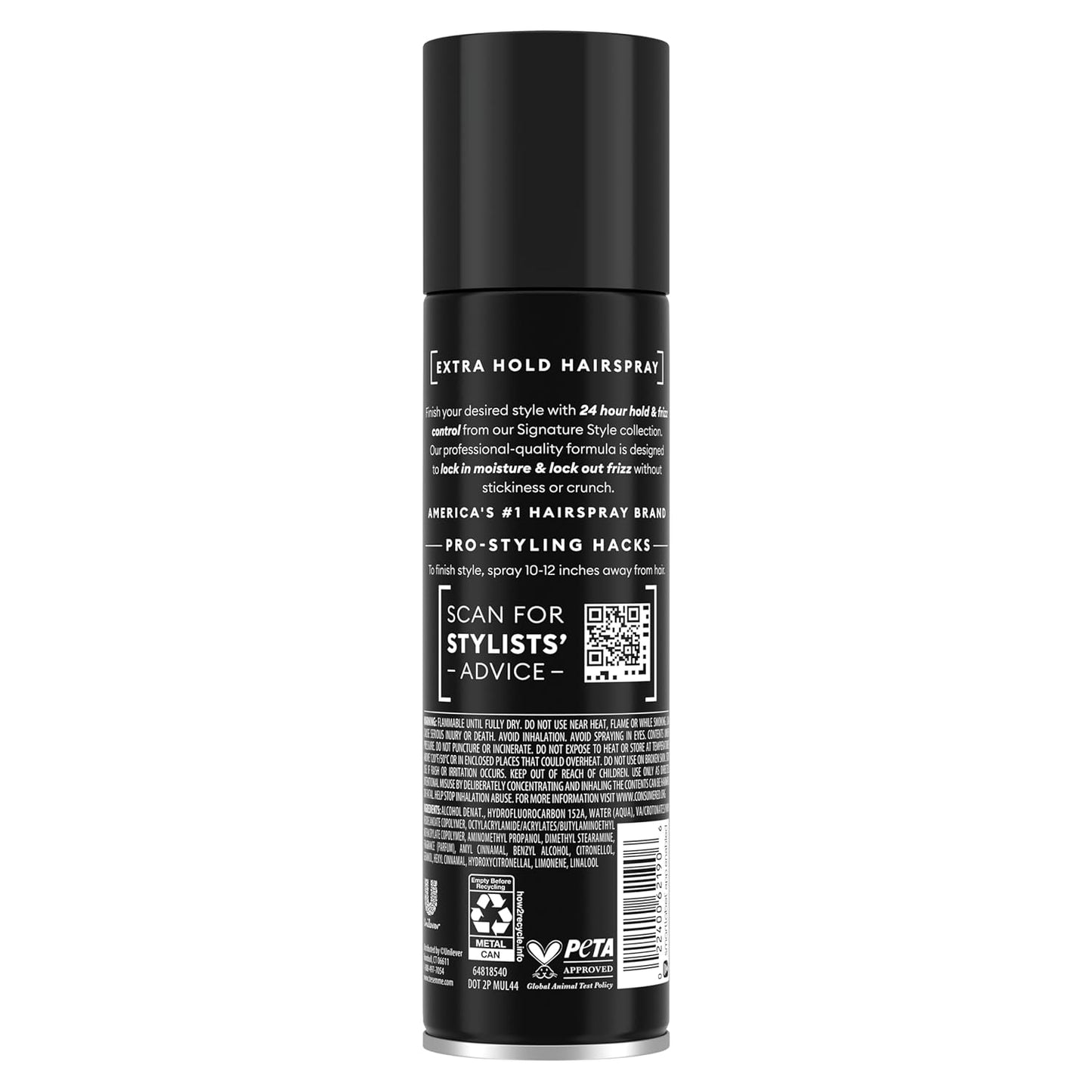 Extra Hold Hairspray | 24-Hour Frizz Control | Pro Lock Technology | 14.6 oz
