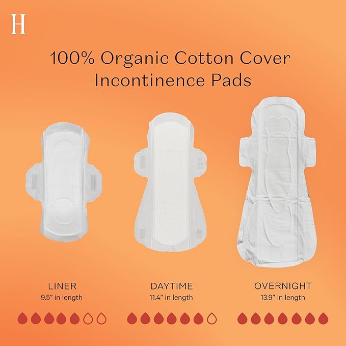 The Honey Pot Company - Herbal Panty Liners for Women - Organic Incontinence w/Wings - Infused w/Essential Oils for Cooling Effect - Postpartum Essentials - Feminine Care - FSA - 20ct