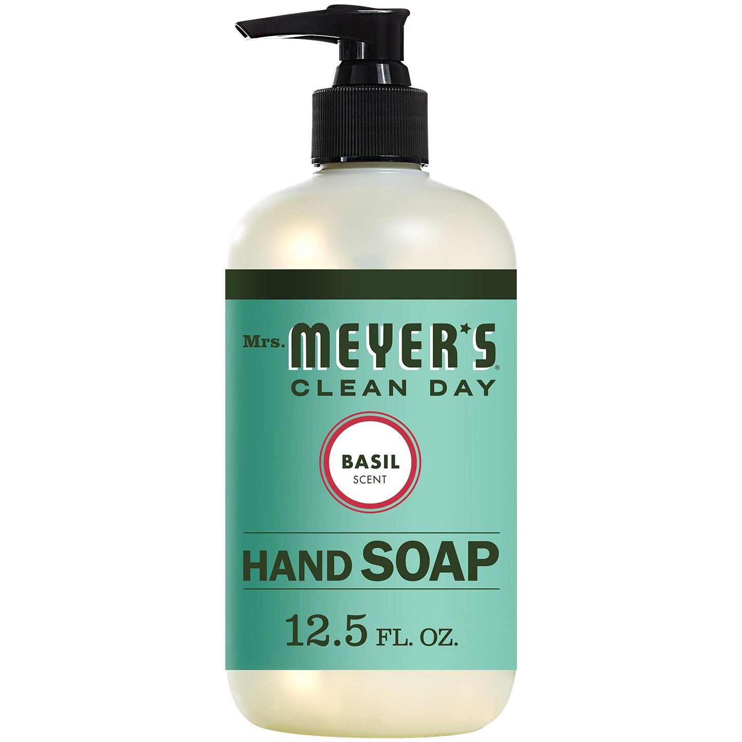 Mrs. Meyer'S 651344Ea Clean Day Liquid Hand Soap, Basil, 12.5 Oz