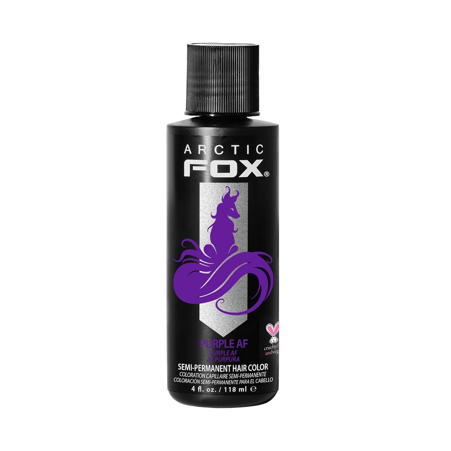 ARCTIC FOX Vegan Semi-Permanent Hair Color Dye | NEVERLAND | 4 Fl Oz