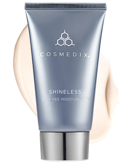 Cosmedix Shineless Oil-Free Face Moisturizer For Women & Men - Hydrating Face Cream With Vitamin B3 For Oily & Blemish-Prone Ski