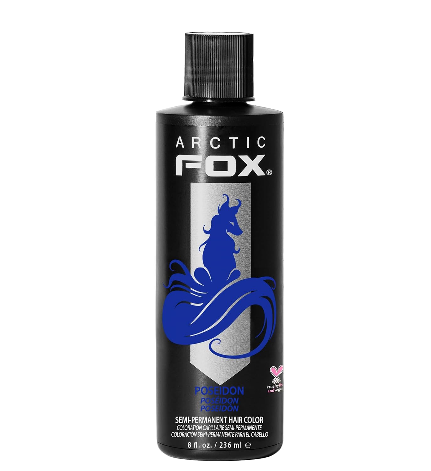 ARCTIC FOX Vegan Semi-Permanent Hair Color Dye | STERLING | 4 Fl Oz