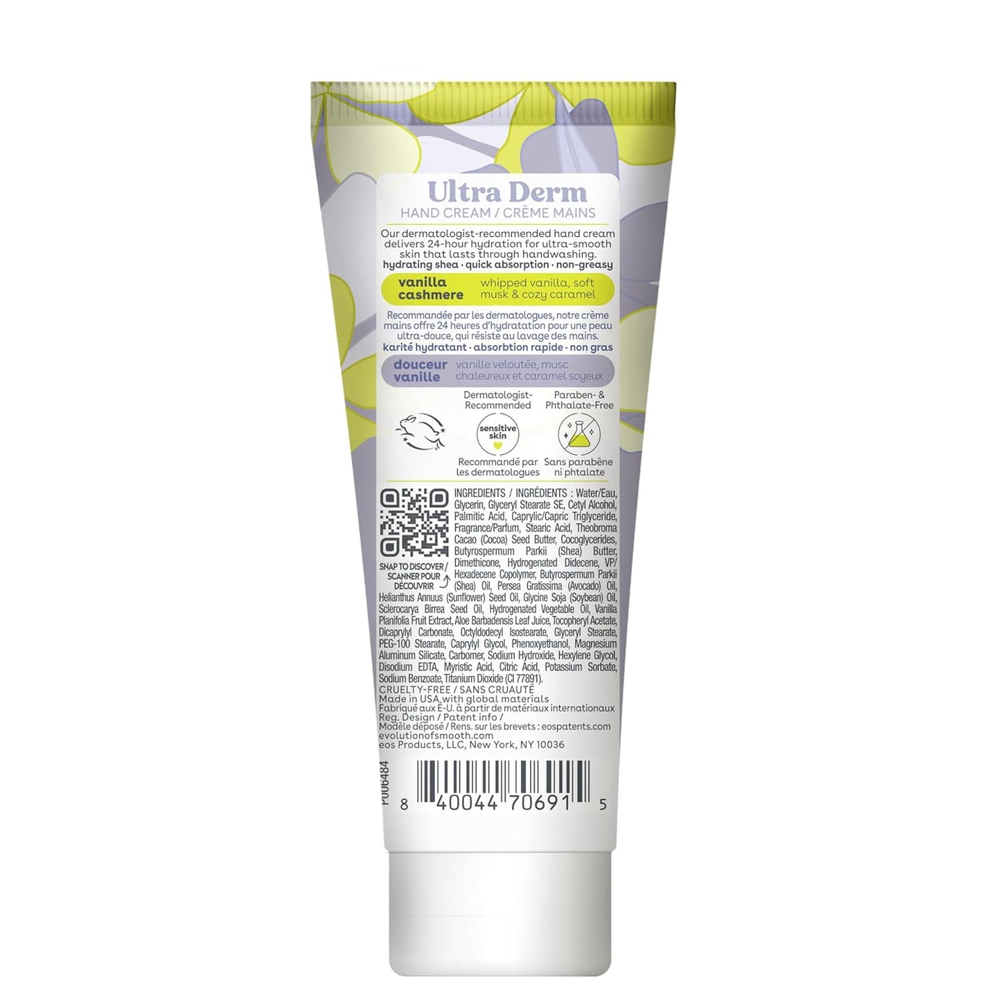EOS Hand Cream – Pink Citrus | Natural Shea Butter Lotion for 24-Hour Hydration