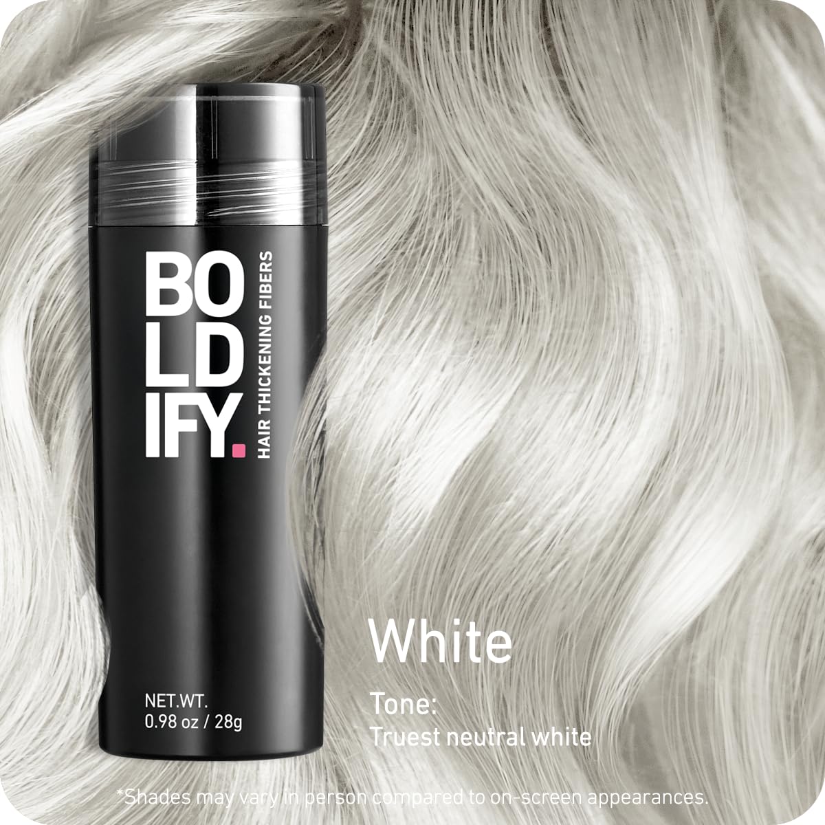 Boldify Hair Fibers | 12g Dark Brown | Thinning Hair Solution for Men & Women