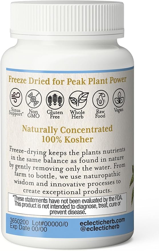 Eclectic Herb - Nettle Quercetin Capsules | Non-GMO, Vegan | 90 CT