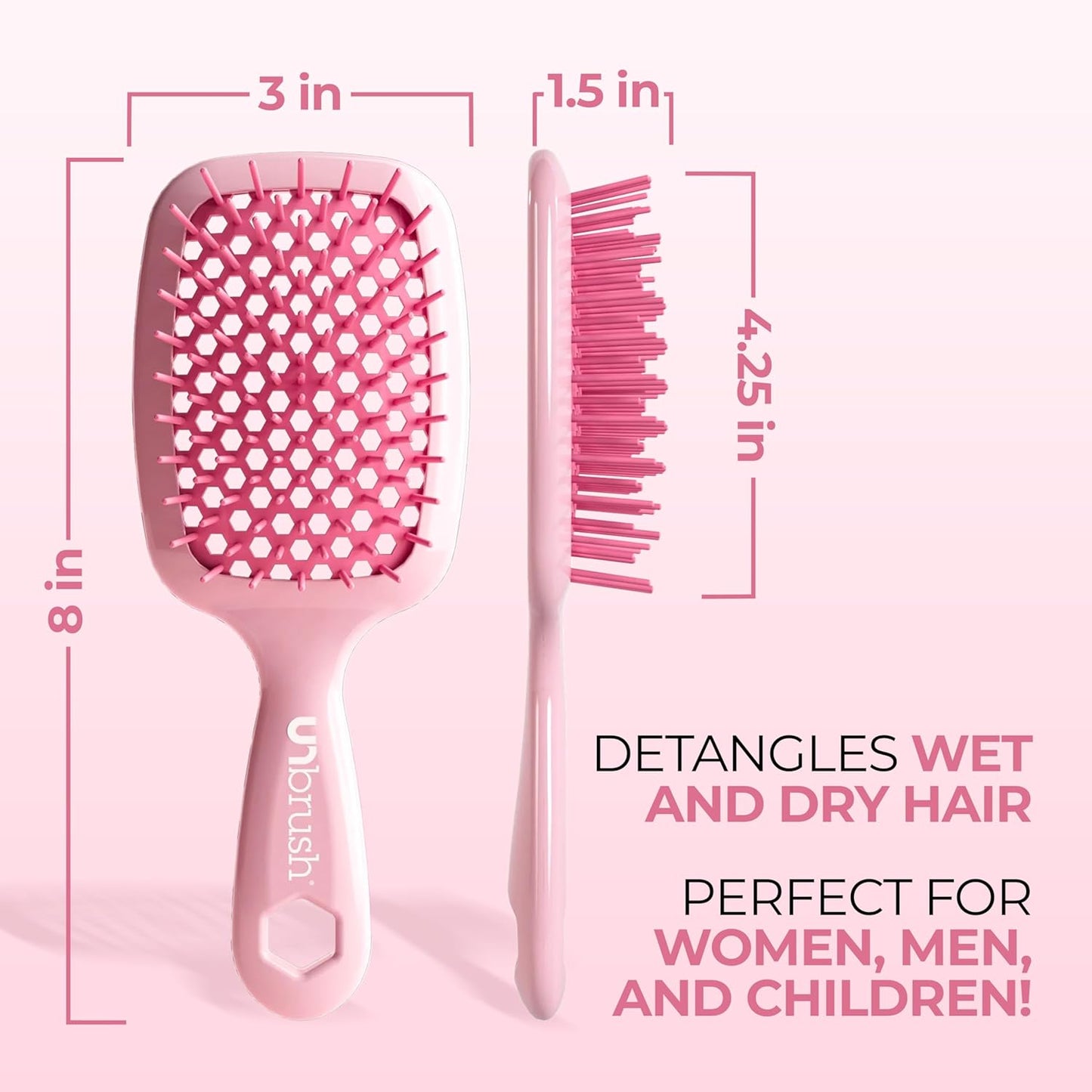 FHI Heat UNbrush Detangling Brush | Pain-Free Brushing for All Hair Types