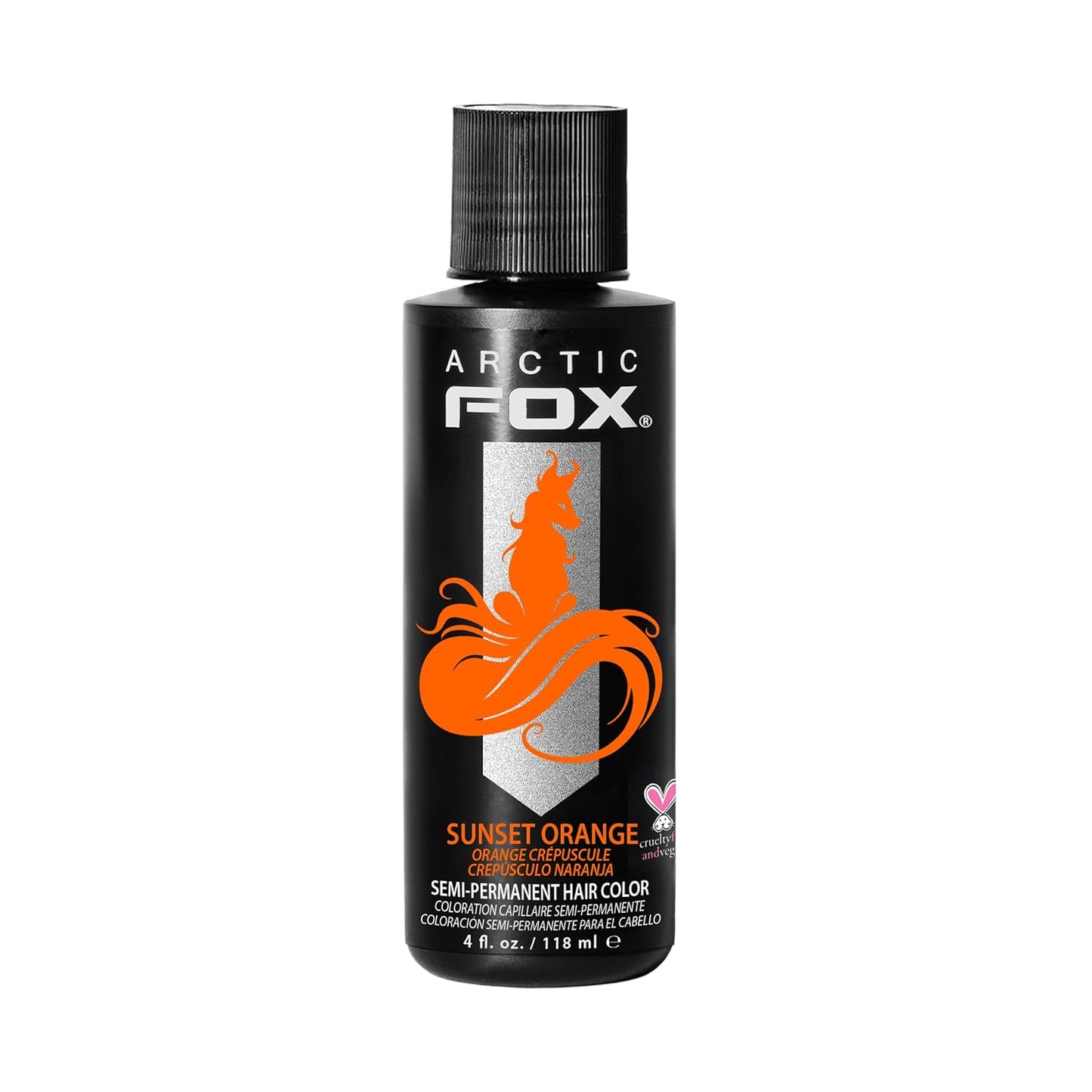 Vegan Semi-Permanent Hair Color Dye | Arctic Fox Poison | 4 Fl Oz
