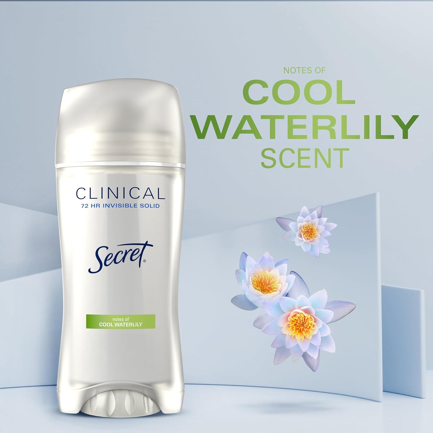 Secret Clinical Strength Antiperspirant | 72Hr Sweat & Odor Protection | For Women
