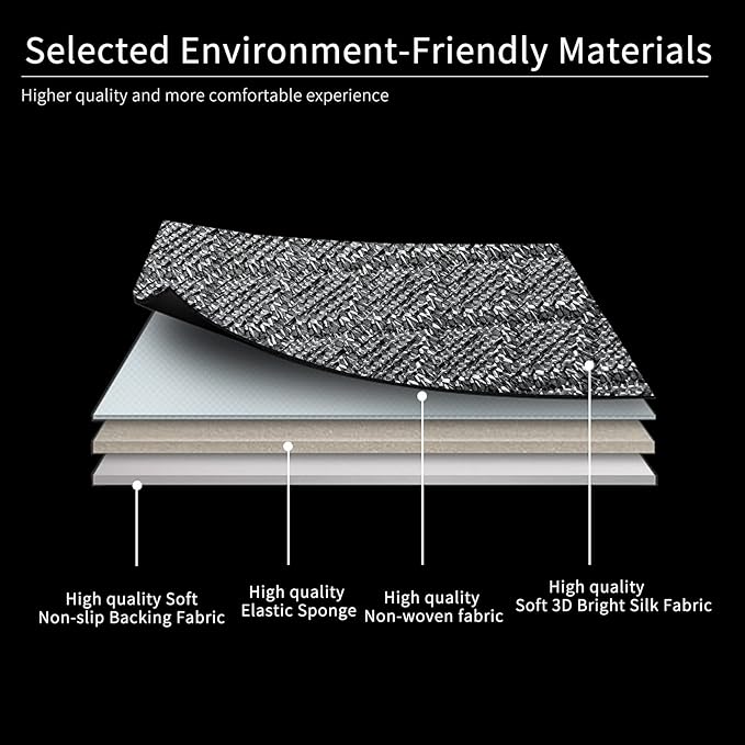 Breathable Car Seat Cover,Luxury Front Seat Cover,Durable and Non Slip,Polyester Silk Material, Universal Car Seat Cushion,Suitable for All Seasons,Airbag Compatible (Gray，1PC)