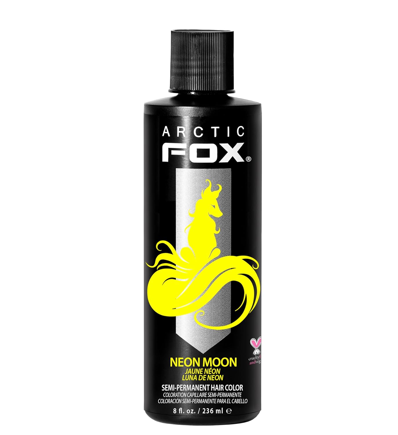 Vegan Semi-Permanent Hair Color Dye | Arctic Fox Aquamarine - 4 Fl Oz (Pack of 2)