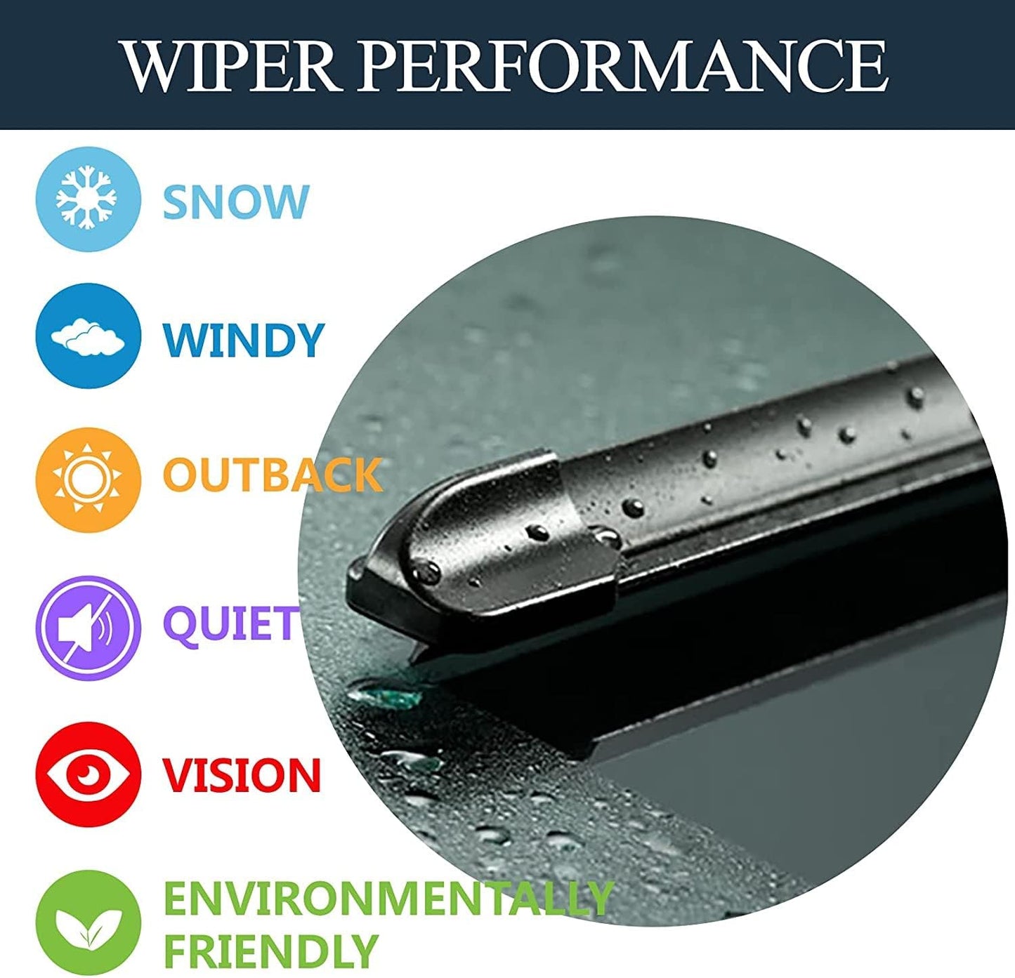 AUTOBOO 26"+16" Windshield Wipers with 12" Rear Wiper Blade Replacement for Lexus NX200t NX300 NX300h 2015 2016 2017 2018 2019 2020 2021 -Original Factory Quality (Pack of 3)