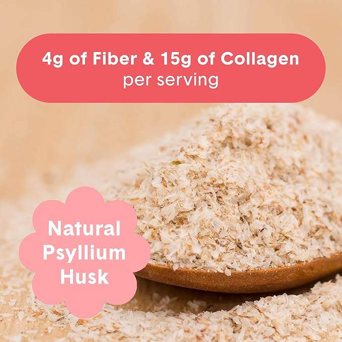 Bellway Super Fiber Powder + Collagen, Strawberry Lemonade Shaker Bottle Bundle