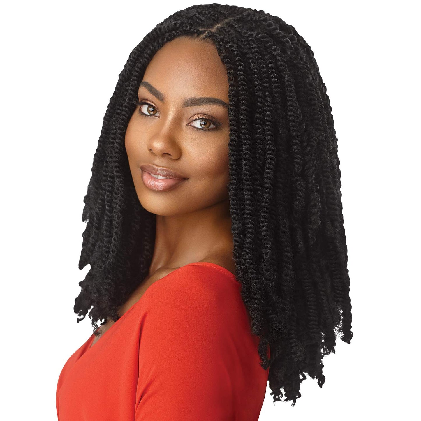 MULTI PACK DEALS! Outre Synthetic Braid - X PRESSION TWISTED UP SPRINGY AFRO TWIST 16 (1-PACK, 2T1B/425)