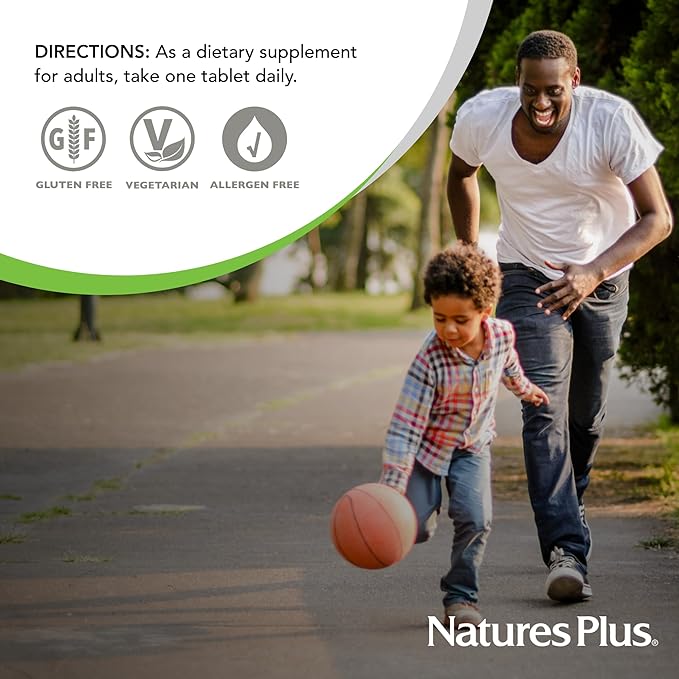 NaturesPlus Super C Complex, Sustained Release - 60 Tablets - 1000mg Vitamin C + 500mg Bioflavonoids - Vegetarian, Gluten Free - 60 Servings