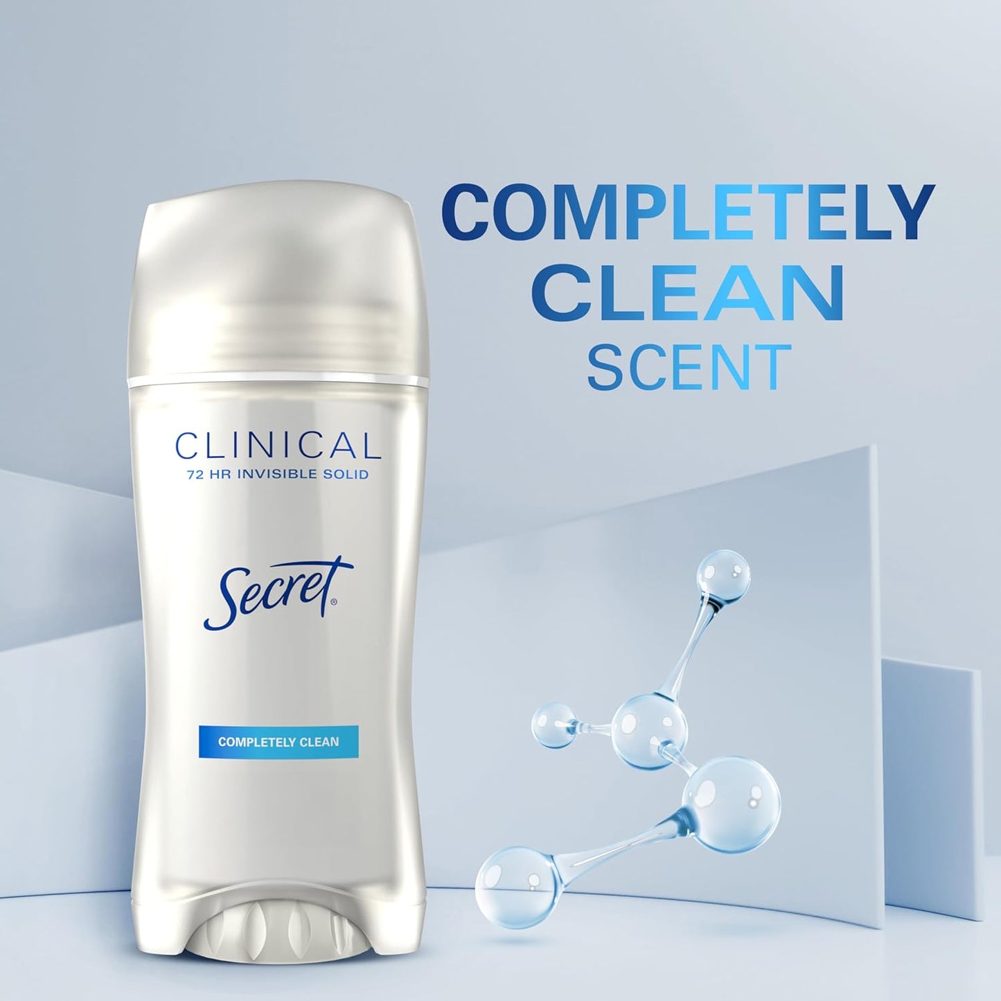 Secret Clinical Strength Antiperspirant | 72Hr Sweat & Odor Protection | For Women
