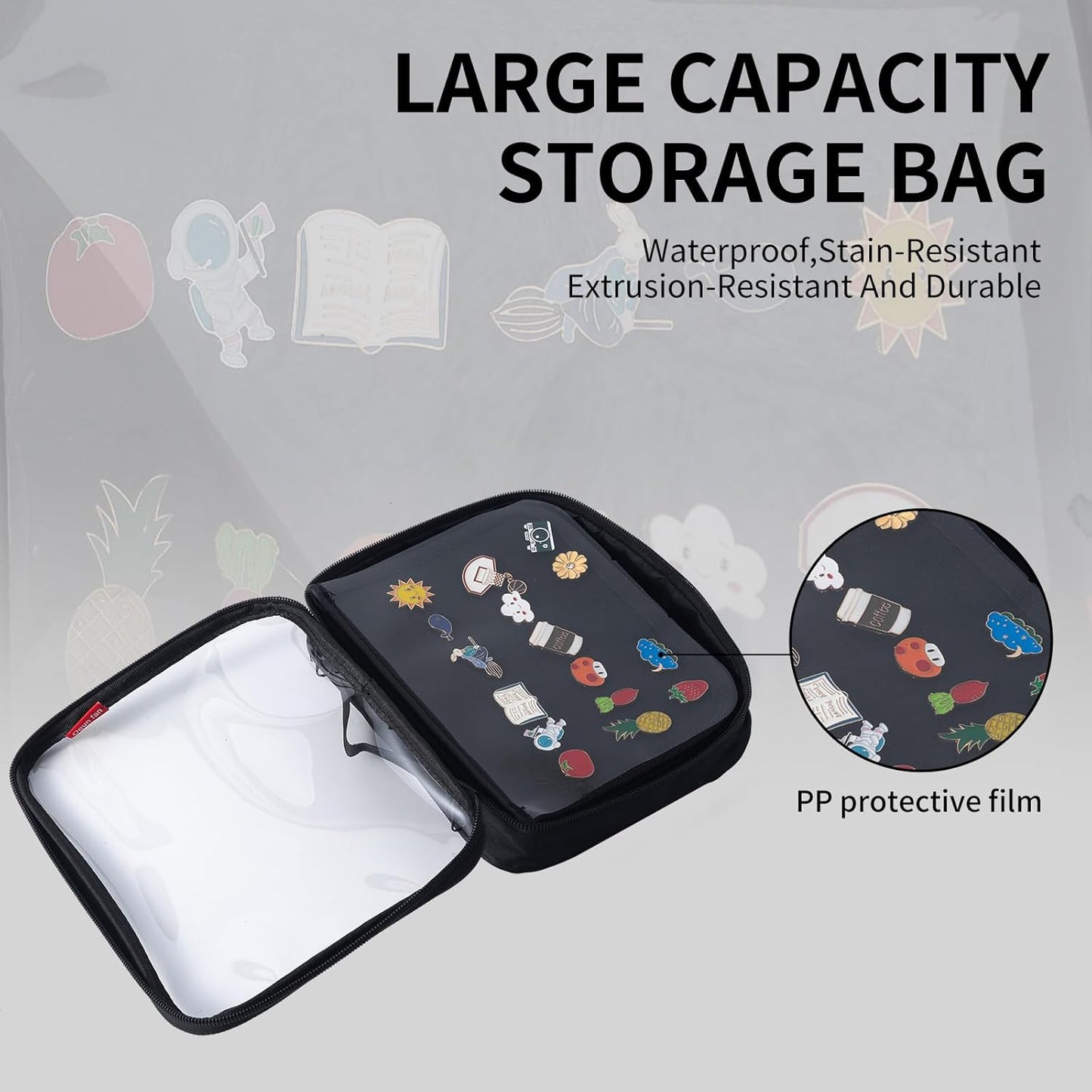 Pin Bag Pin Display Book