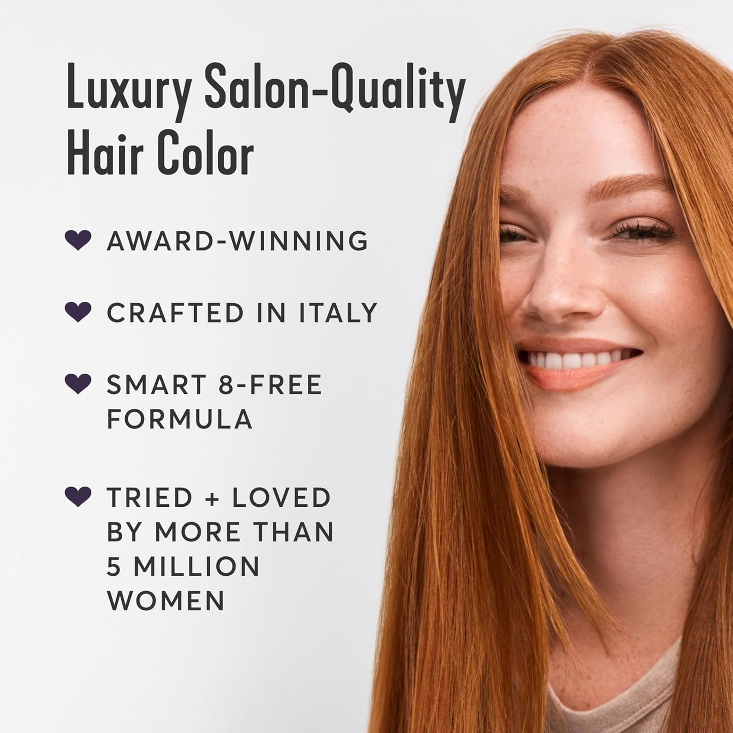 Madison Reed Radiant Hair Color Kit | 5NRM Dark Mahogany Red with Auburn Tones (Trieste Red) for 100% Gray Hair Coverage | Dimensional Permanent Hair Dye | PPD-Free & Ammonia-Free | 2 Pack