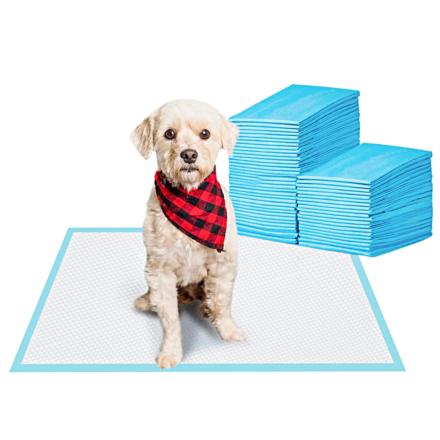 BESTLE Pet Training and Puppy Pads Pee Pads for Dogs 22"x22" Super Absorbent & Leak-Proof