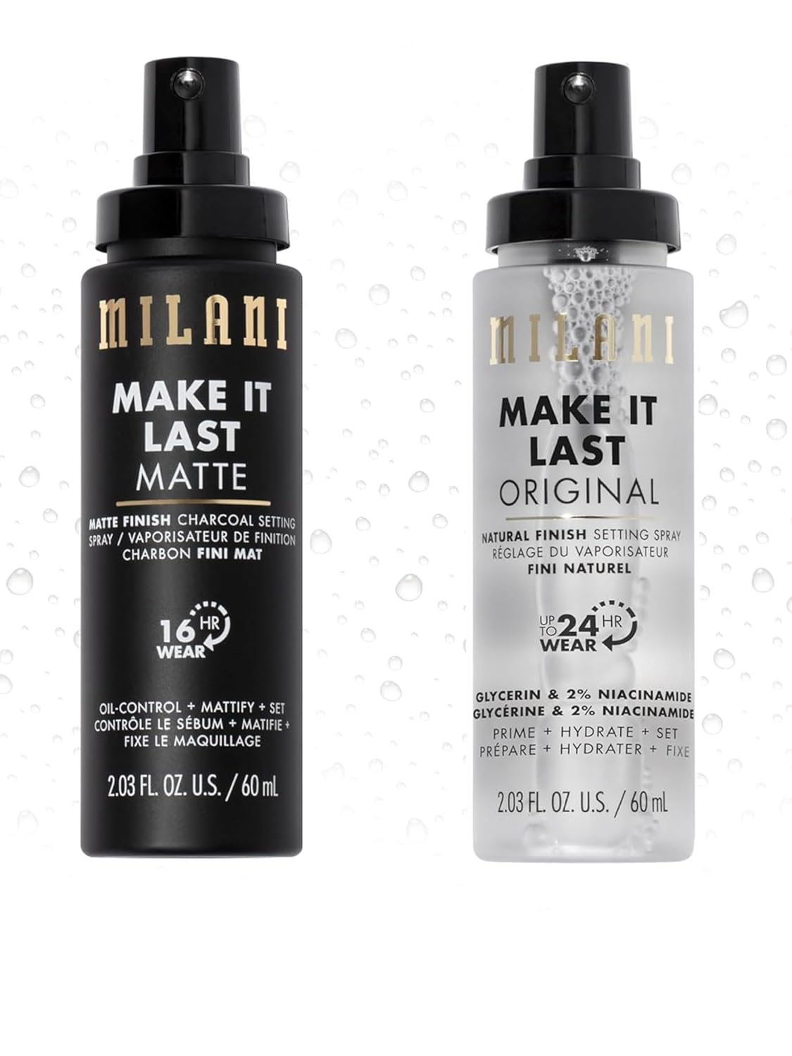 Milani Make It Dewy Setting Spray | 3-in-1 Hydrating & Illuminating Formula