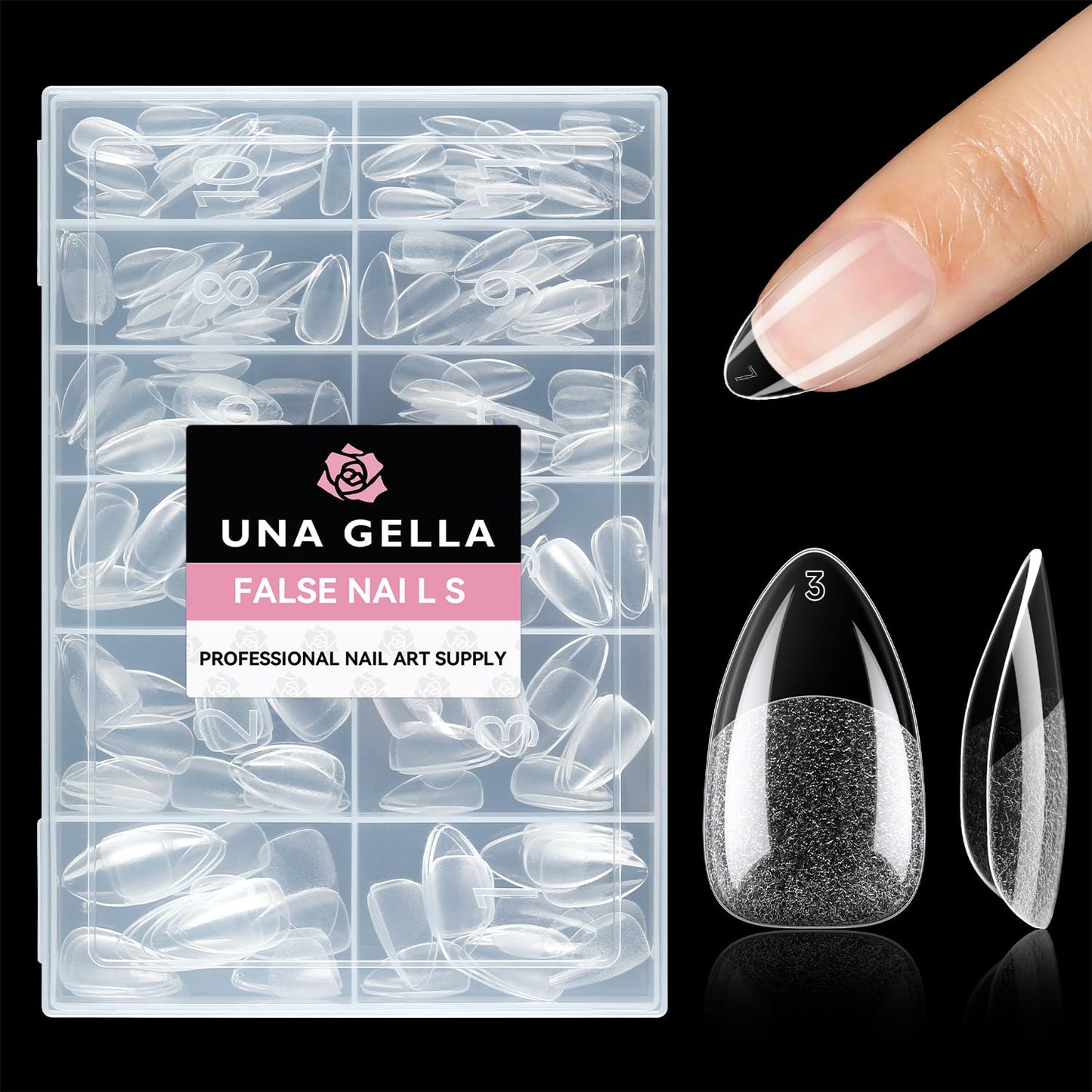 Solid Nail Glue Gel – 15ml Super Strong Adhesive for Acrylic & Press-On Nails