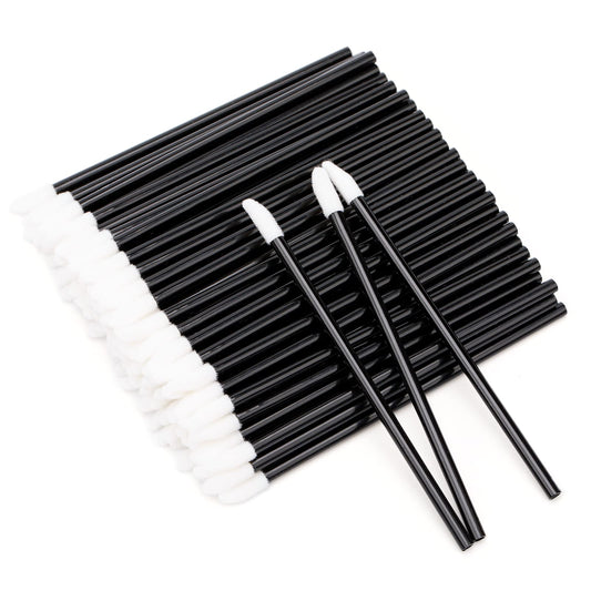 G2Plus 100Pcs Lip Gloss Applicators, Disposable Lip Brushes Lip Gloss Applicators Lipstick Gloss Wands Applicator Perfect Makeup