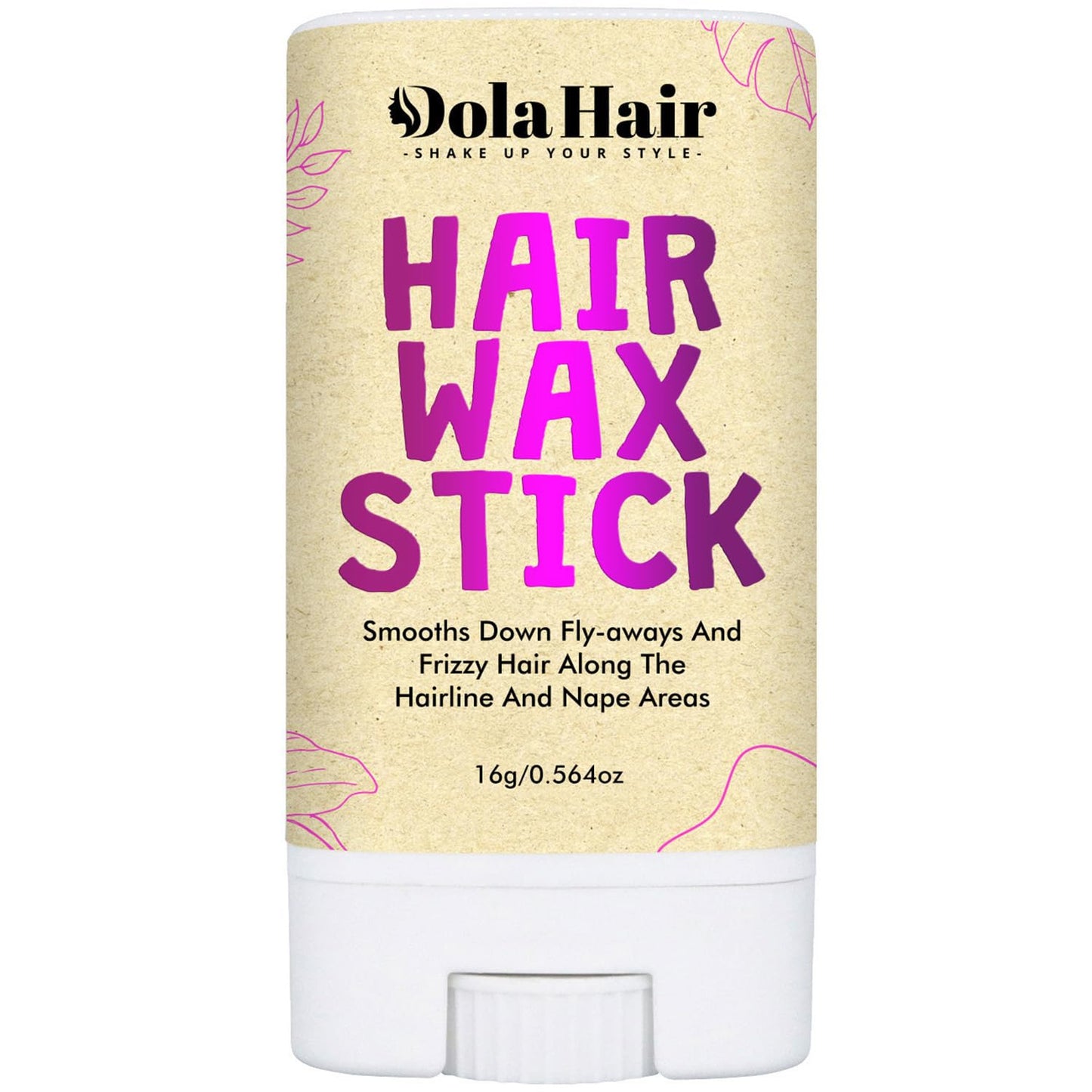 Dolahair Hair Wax Stick For Flyaways, Kids, Women Girls Hair Bun Maker, Slick Pomade Stick