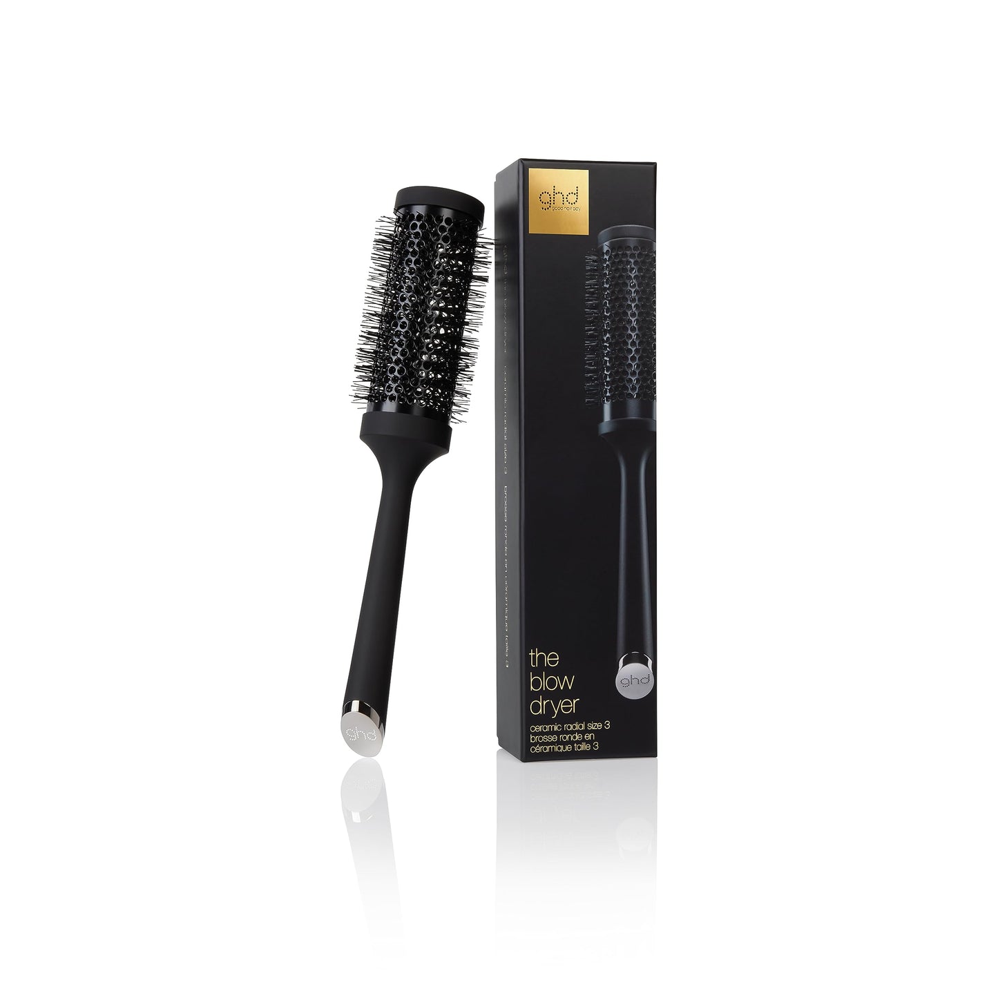 Ghd Ceramic Vented Round Brush - 1.7 Inch Barrel, 45Mm Barrel, Size 3