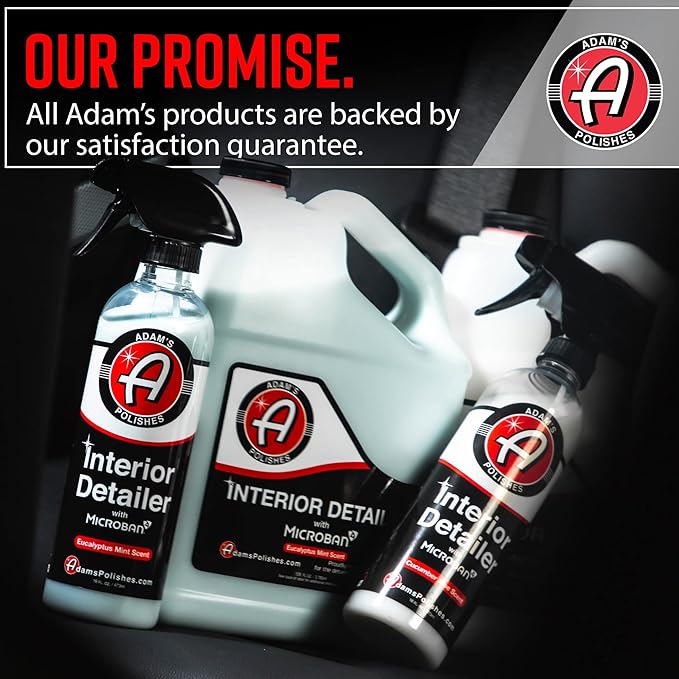 Adam's Polishes Interior Detailer Gallon (Cucumber Aloe) - Total Car Interior Cleaner, Protectant & Dressing | All Purpose Cleaner & Leather Conditioner | Vinyl, Dashboard, Screen, Seat Cleaner