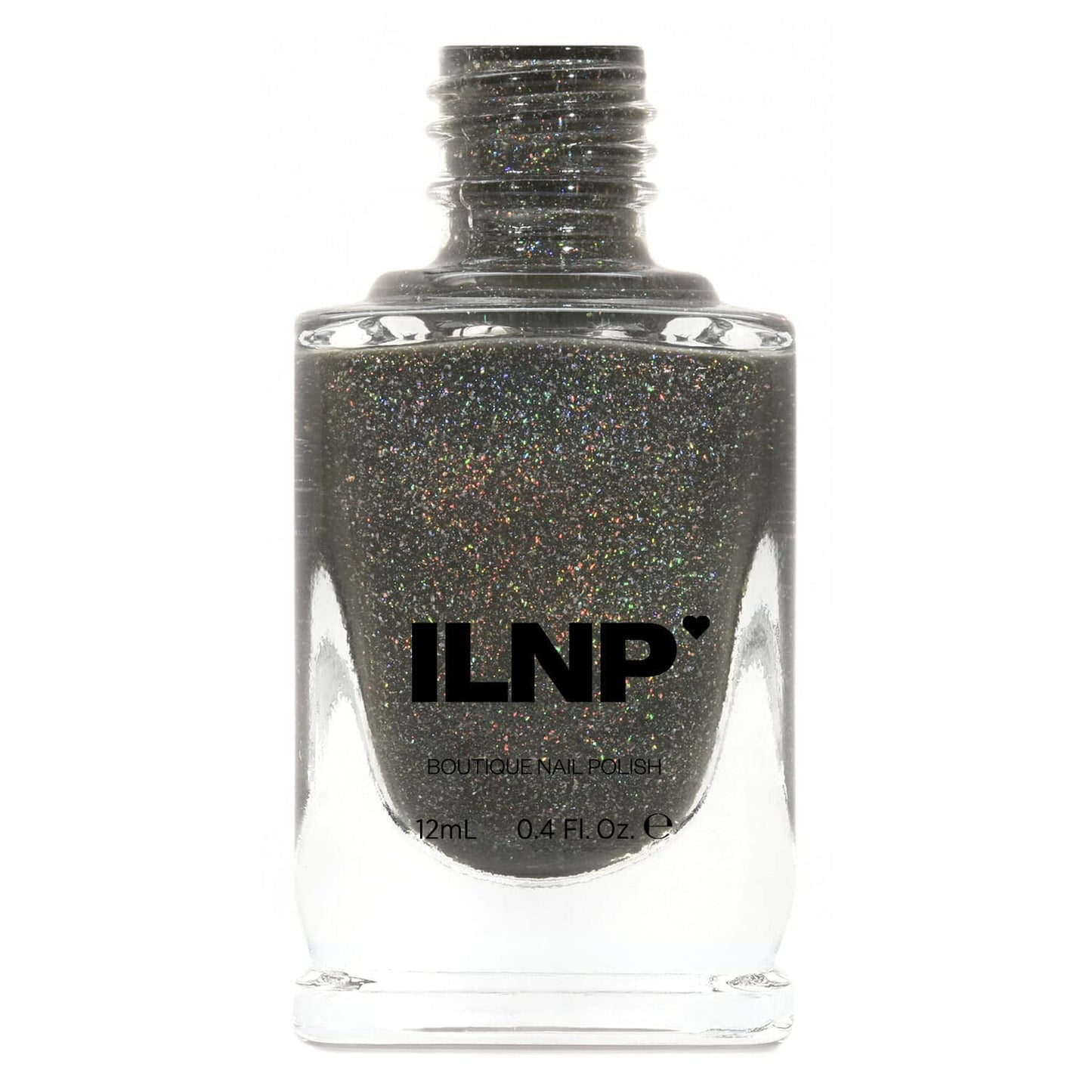 Ilnp Alexander - Khaki Olive Green Holographic Nail Polish, Neutral Earth Tone, Chip Resistant Manicure, Non-Toxic Nail Lacquer,