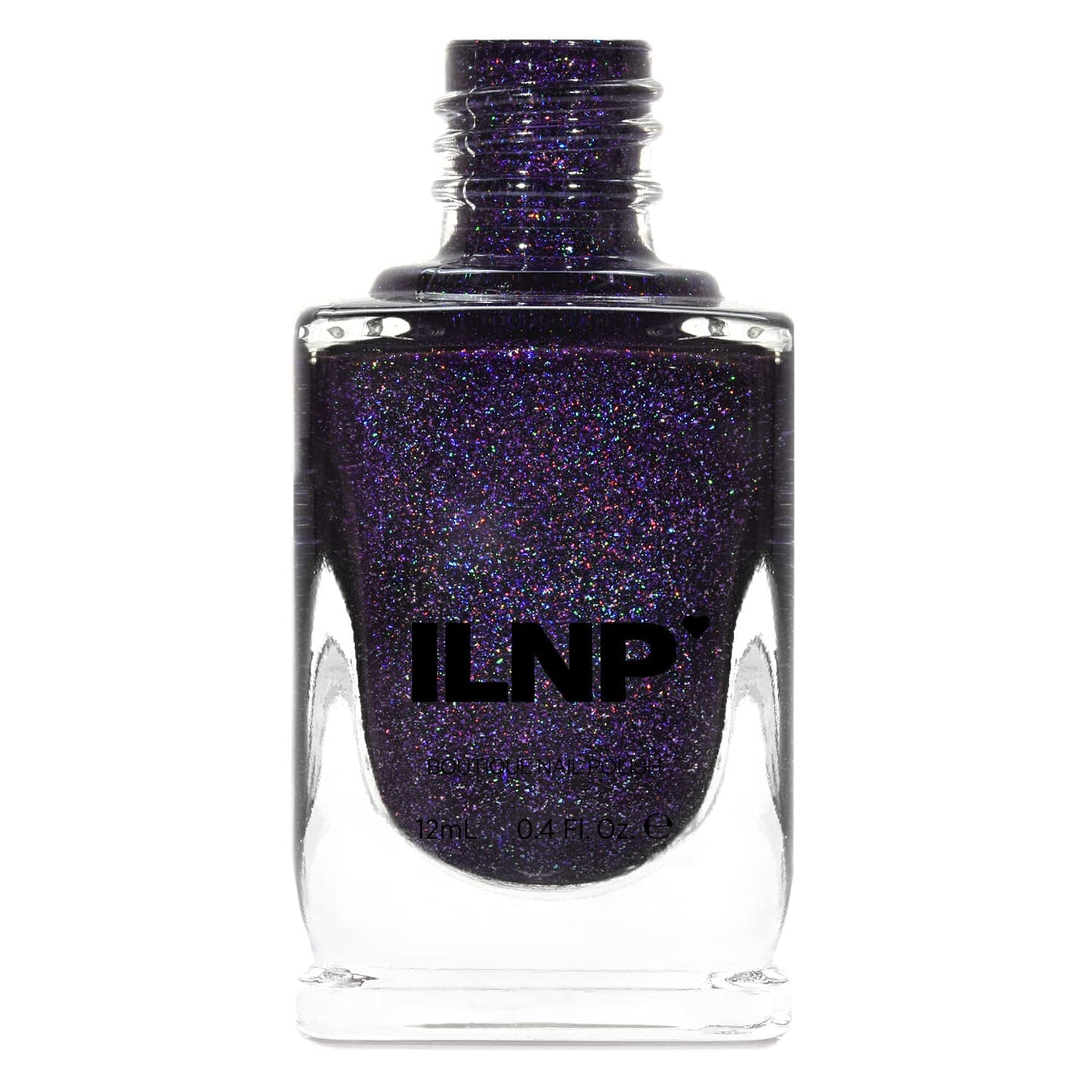 Ilnp Lulu - Deep Grape Holographic Nail Polish