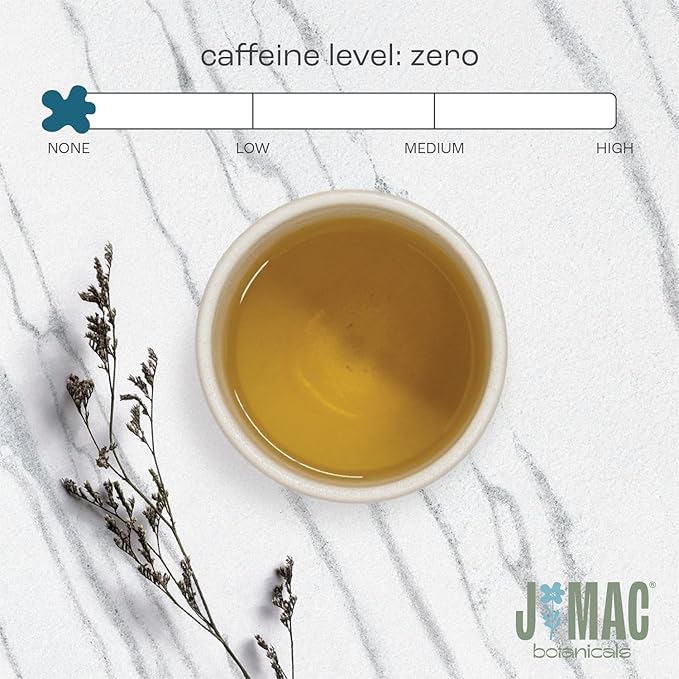 J MAC BOTANICALS, Organic Chamomile Flowers, Whole Dried Chamomile Flower, Loose Leaf Tea