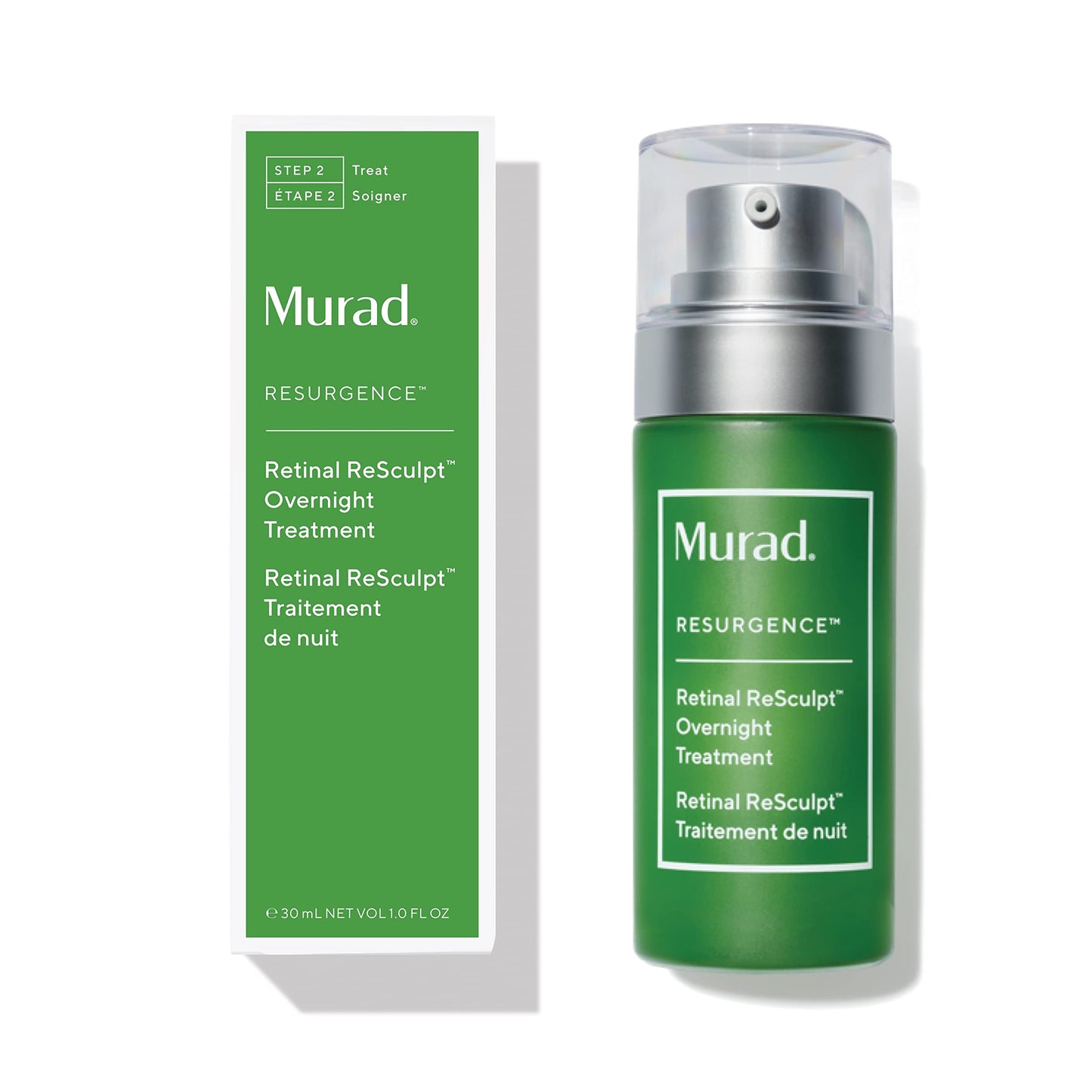 Murad Retinal Resculpt Overnight Treatment - Resurgence Anti-Aging Serum For Lines And Wrinkles - Encapsulated Vitamin A Skin Ca