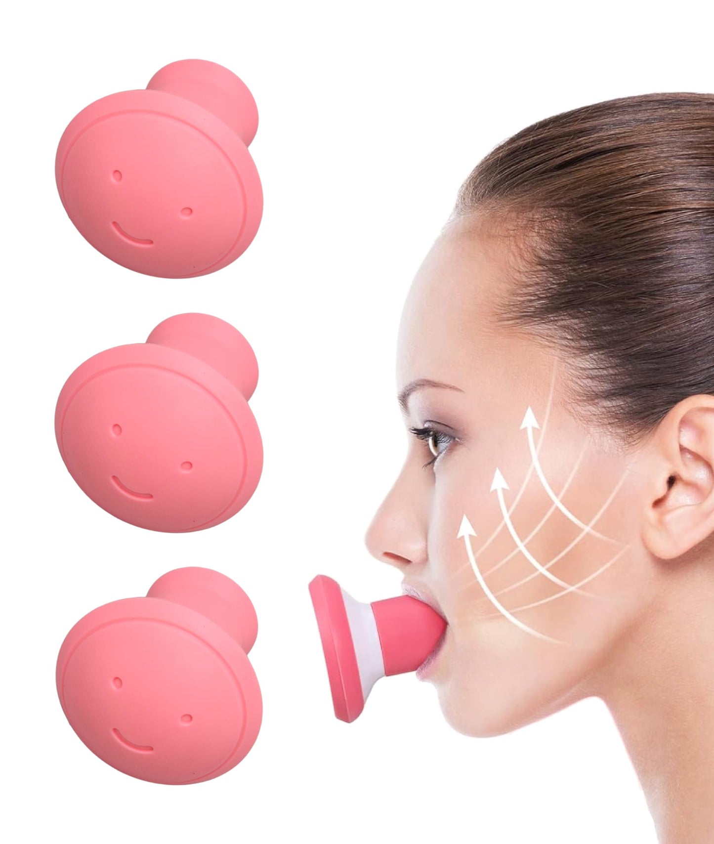 Face Exerciser, Facial Yoga For Skin Firming & Anti Wrinkle, Jaw Exerciser, Face Lifting V Shape Double Chin Exerciser, Face Sli