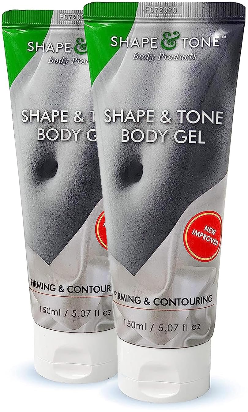 Anti-Cellulite Gel Cream - Body Moisturizer For Arms Legs And Stomach - Lift And Slim Body Cream By Shape And Tone 300 Ml