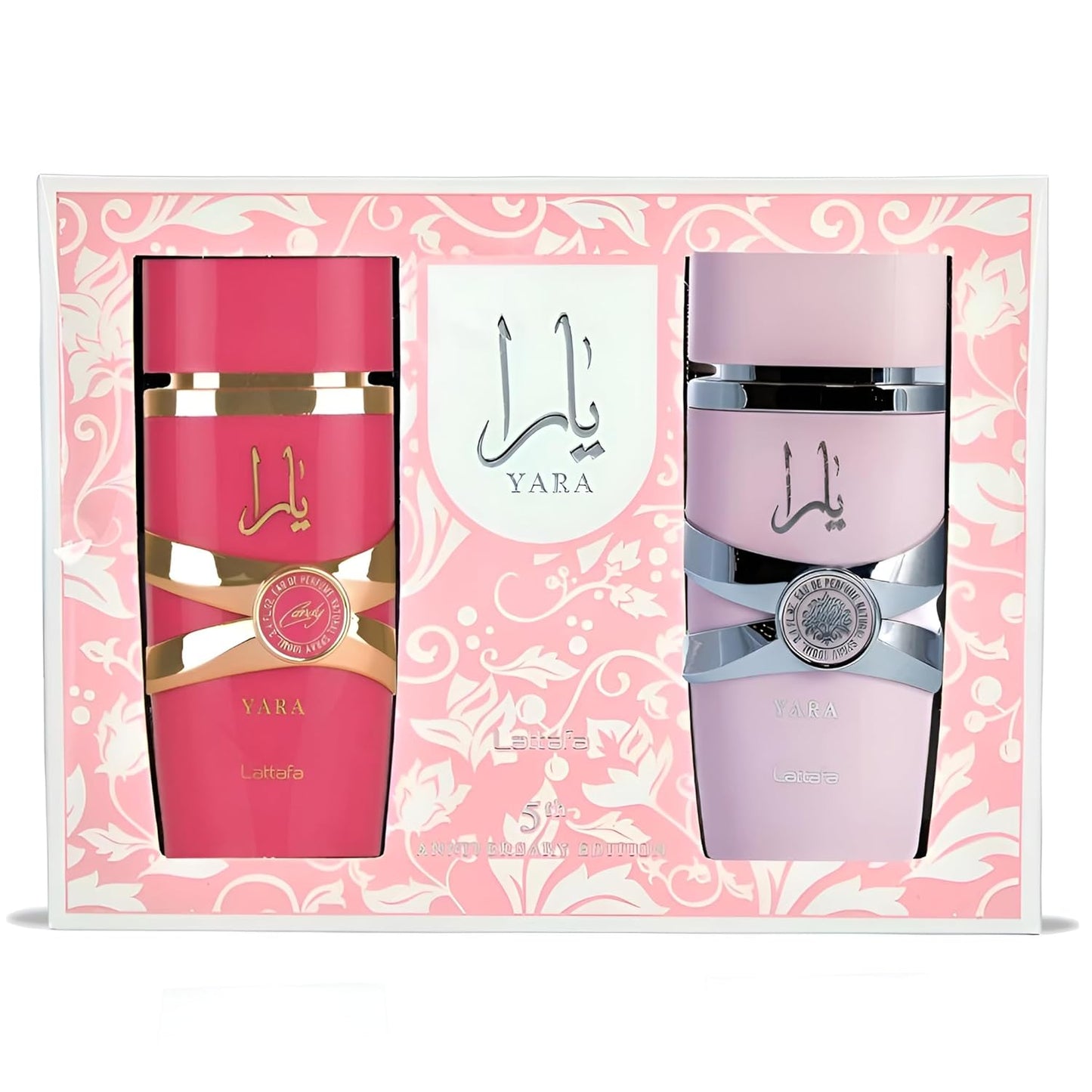 Lattafa Women's Fragrance Bundle | 2 x 3.4 Oz Yara & Yara Candy Eau De Parfum