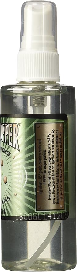 MesoCopper ® Skin Conditioner Spray 125 mL, Colloidal Copper