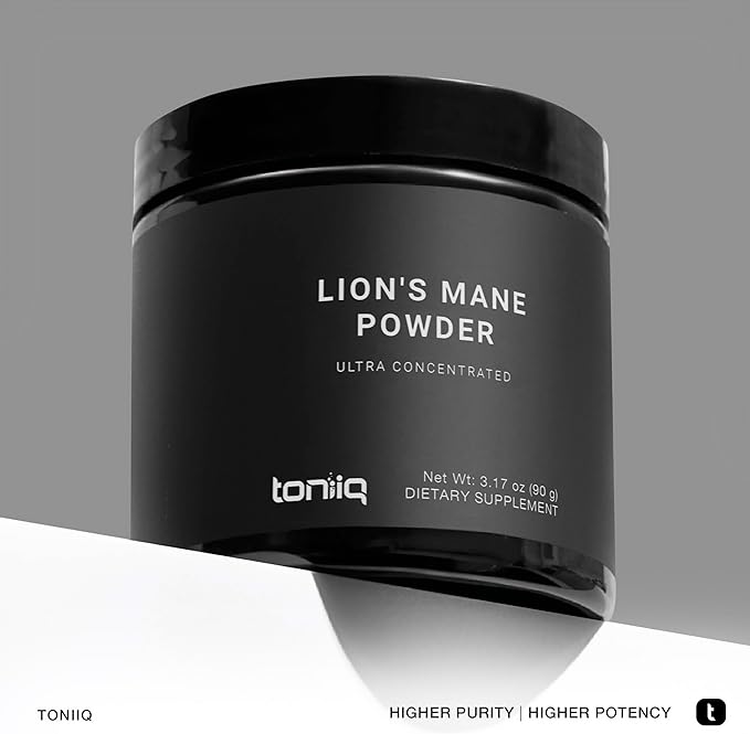 Lion’s Mane Powder - Ultra High Potency 10:1 Extract with 30% Polysaccharides - Highly Concentrated - Third-Party Lab Tested - 90g