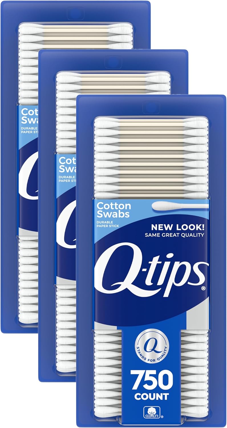 Q-Tips Cotton Swabs | 100% Cotton | 625 Count | Hygiene & Beauty Care