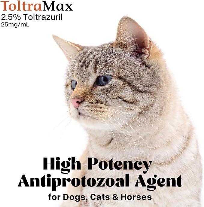 Vetr's Toltramax Toltrazuril Powder for Horses, Dogs, Cats, 100g (2.5%, Chicken)
