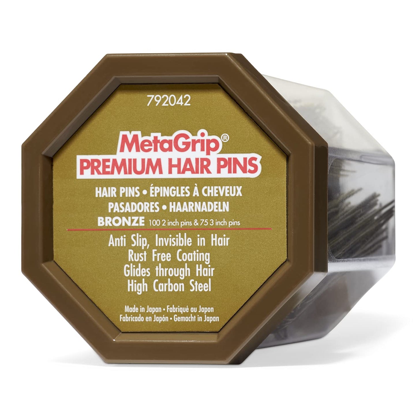 MetaGrip MetaGrip Premium Hair Pins Bronze Bronze
