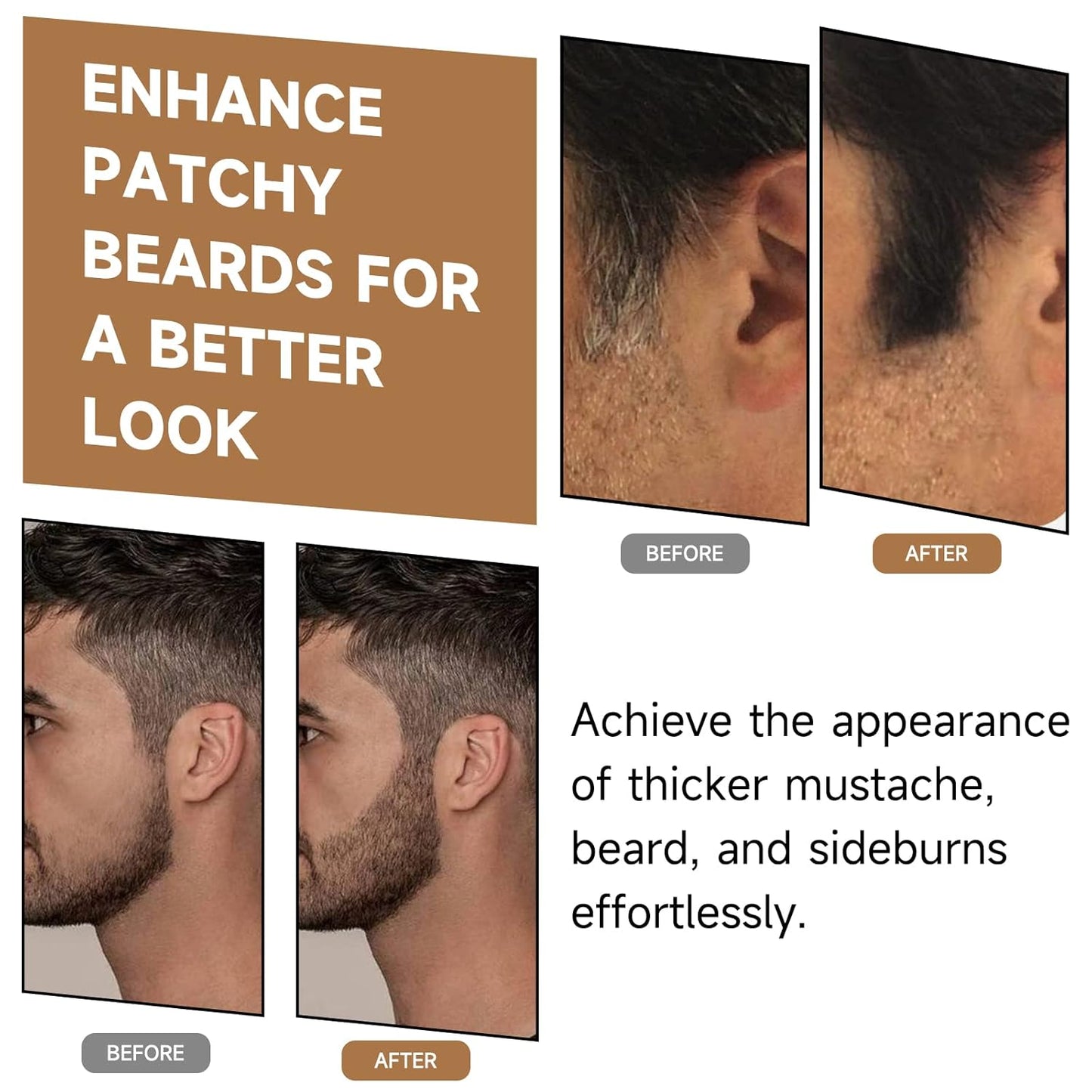 2 Pack Root Touch Up Shadow Powder, Gray Hair Cover Up, Women Color Root Coverage Powder for Thinning Grey Hairline, Men Instantly Concealer Hair Loss Beard Line Eyebrow, Gray