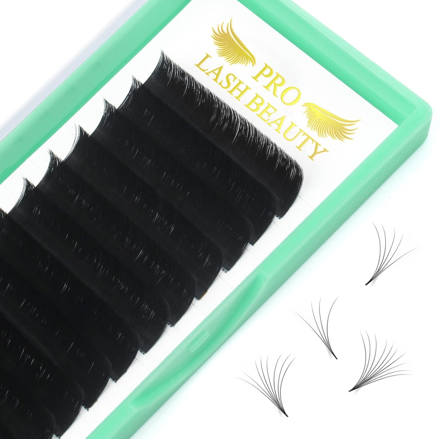 Volume Lash Extensions D-0.07-16 Easy Fan Volume Lashes Flowering Lash Extensions Rapid Blooming Lashes Rapid Blooming Eyelash E